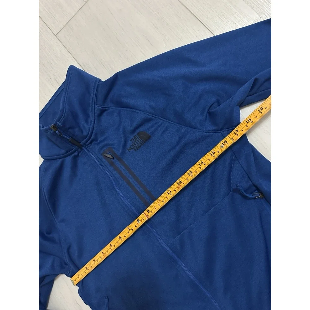 The North Face Men Full‎ Zip Jacket  Sz S Blue Outdoor Hiking